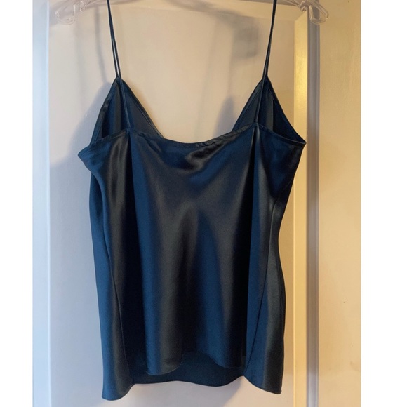 Jovani Deep Green Silk Tank - Picture 3 of 4